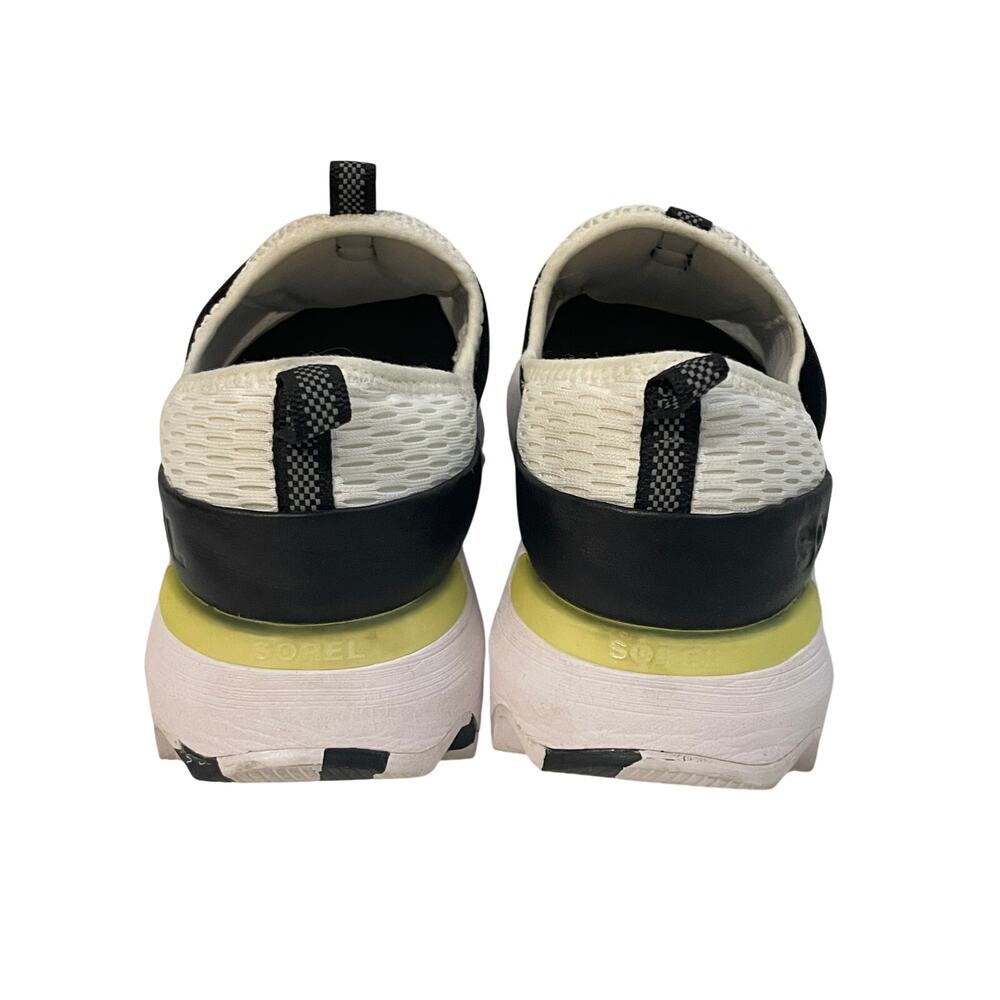 Women's Sorel Kinetic Impact Strap Platform Sneaker White Bolt Size 8 Lug Sole - Picture 7 of 12